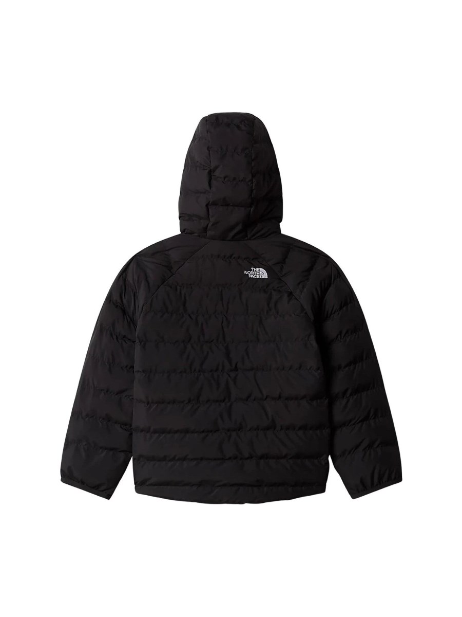 kid reversible perrito hooded jacket tnf black