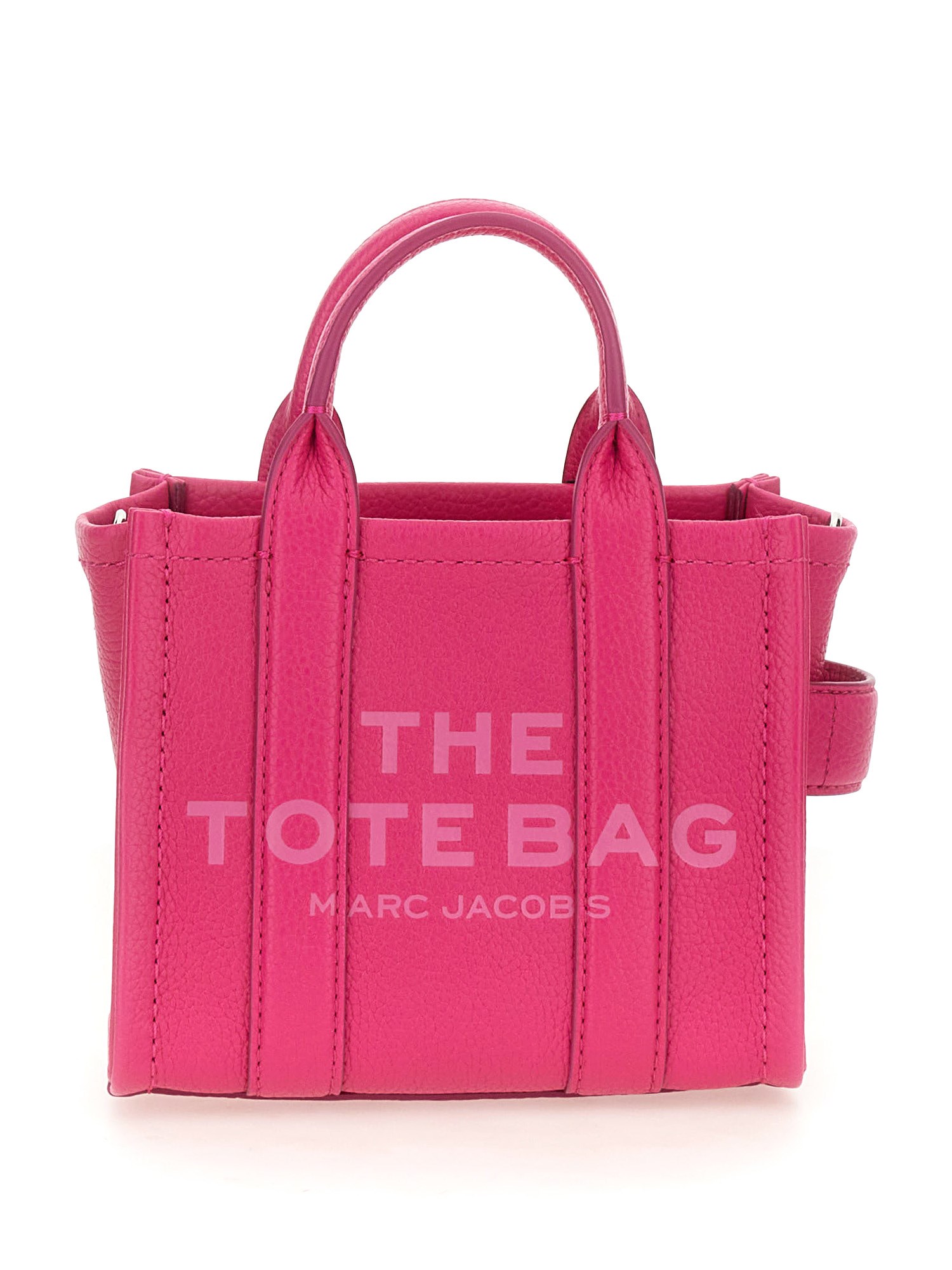 Shop Marc Jacobs "the Tote" Crossbody Bag In Fuchsia