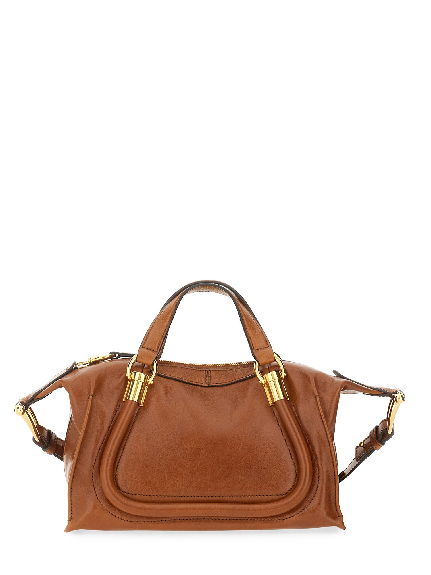 Shop Chloé Bag "paraty 24" Small In Buff