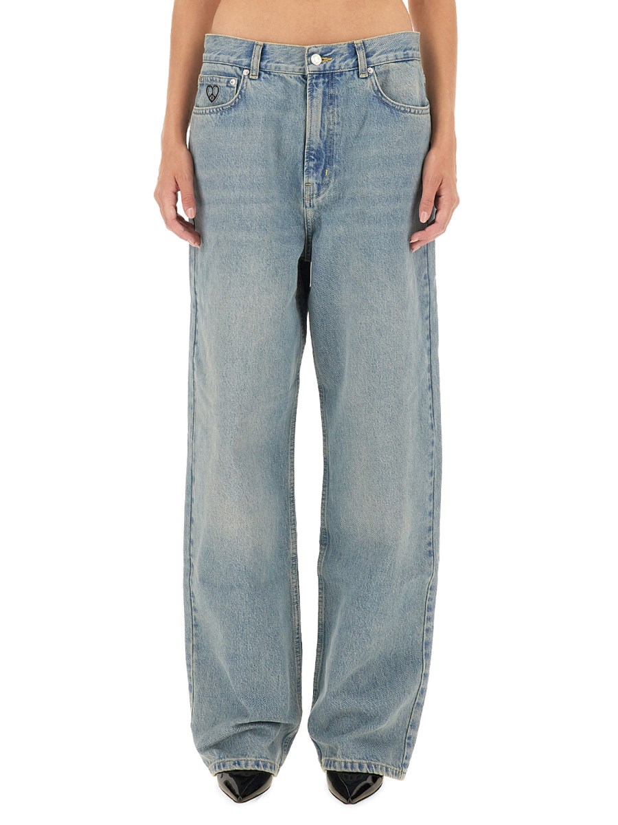 MOSCHINO JEANS PANTALONE IN DENIM