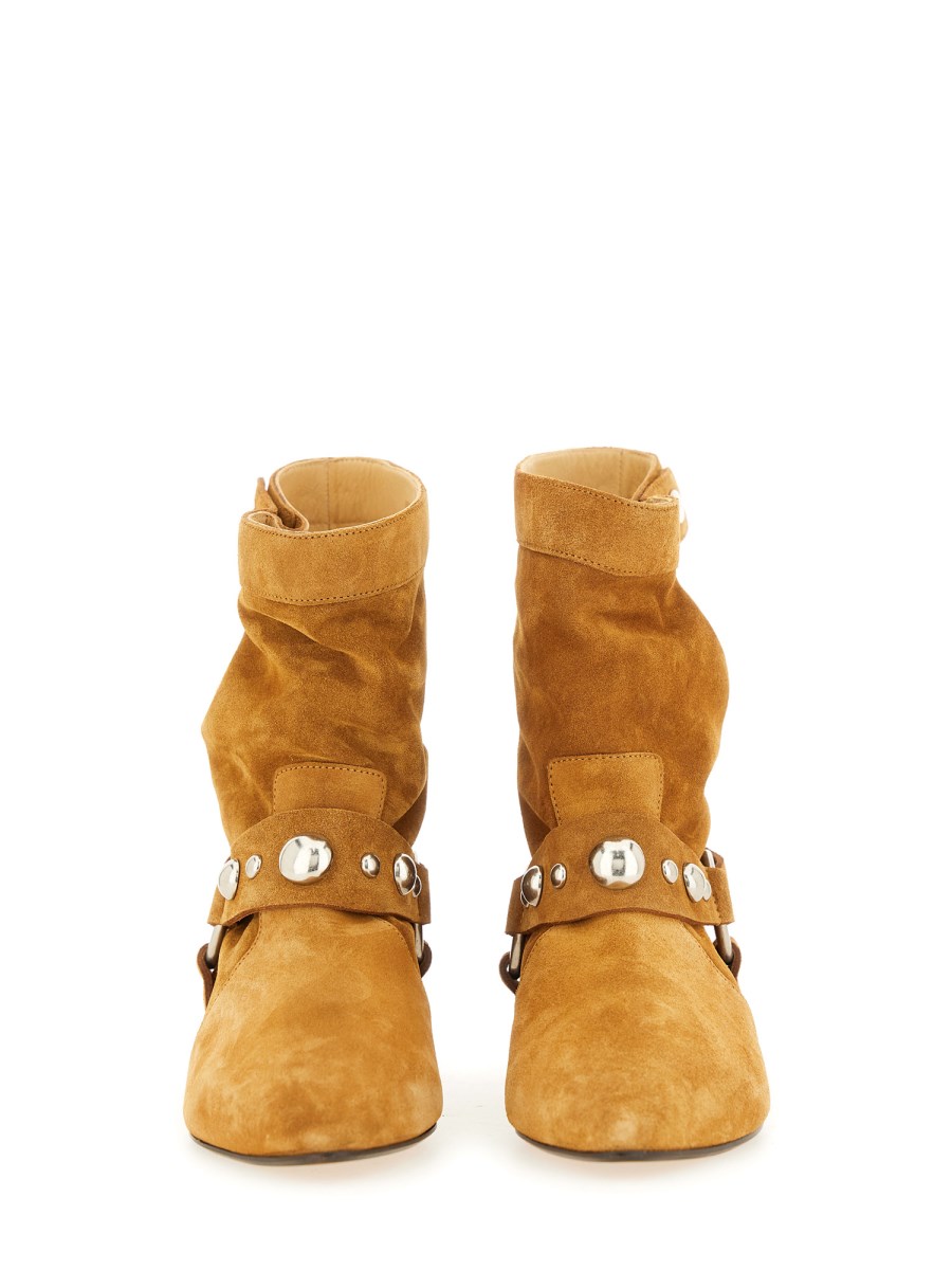 ISABEL MARANT STANIA SUEDE BOOT Eleonora Bonucci