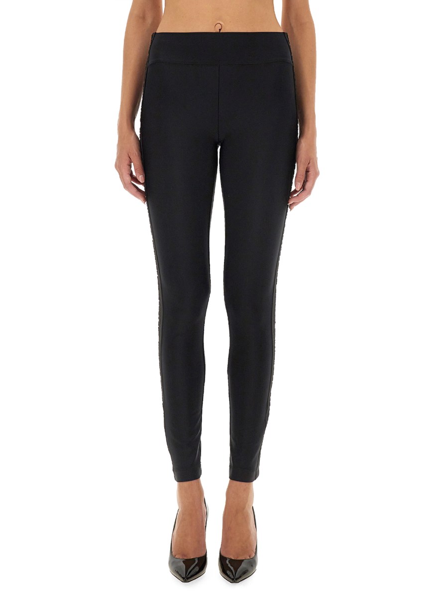 VERSACE JEANS COUTURE LEGGINGS CON LOGO