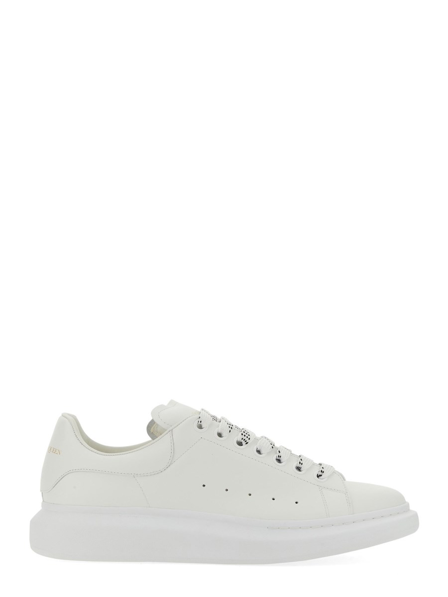 ALEXANDER McQUEEN SNEAKER OVERSIZE IN PELLE