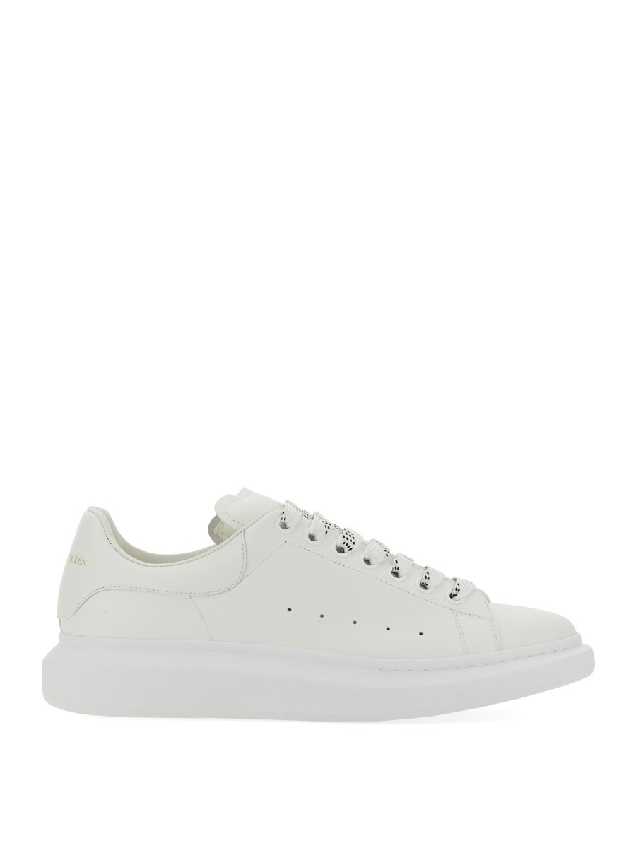 ALEXANDER McQUEEN SNEAKER OVERSIZE IN PELLE