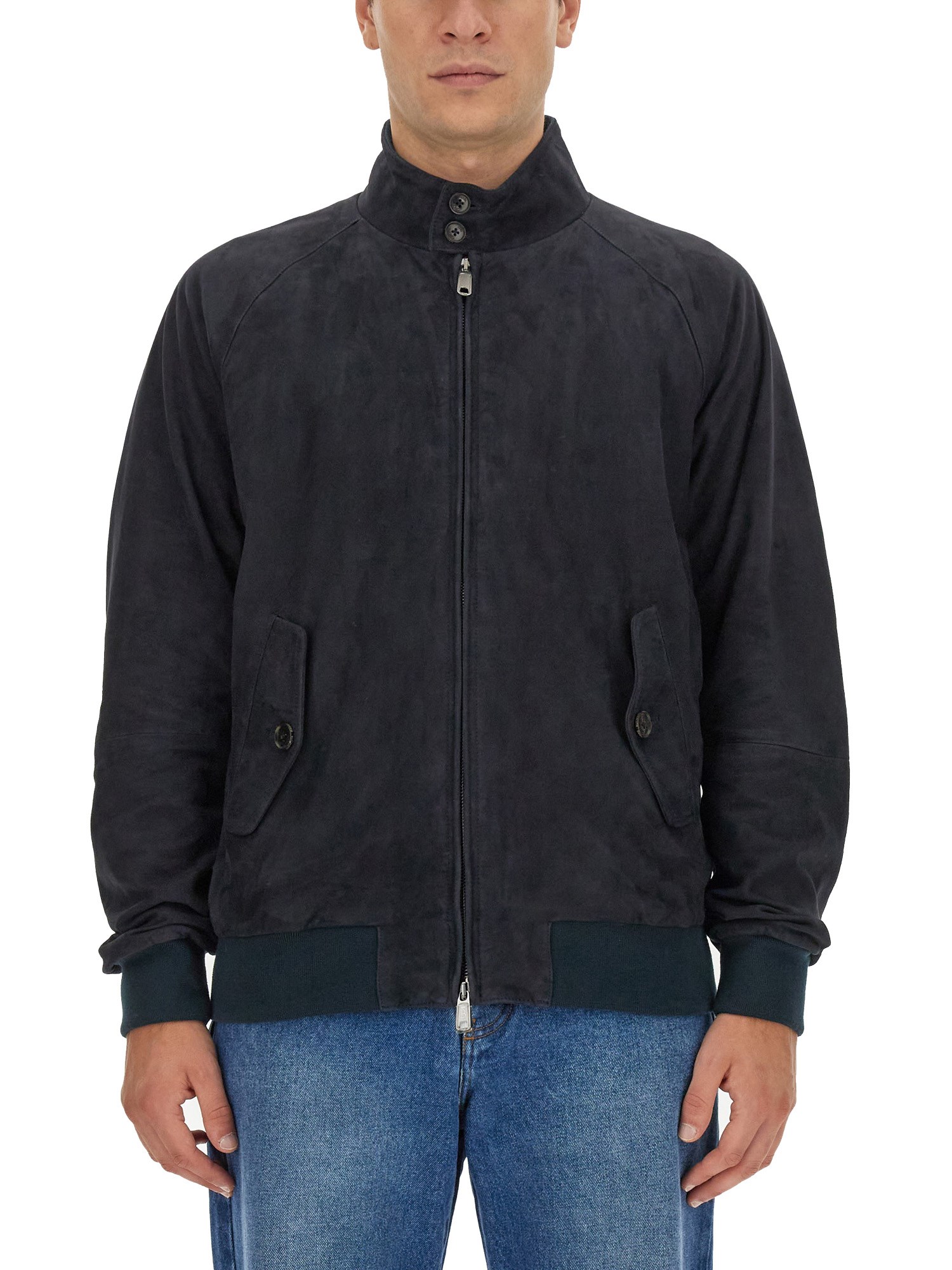 Baracuta G9 Bomber Jacket In Blue