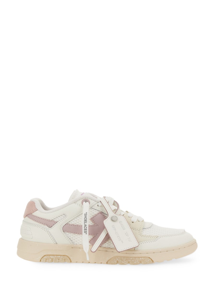 OFF-WHITE SNEAKER OUT OF OFFICE IN PELLE