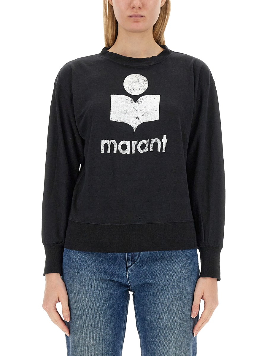 MARANT ÉTOILE T-SHIRT KLOWIA IN LINO