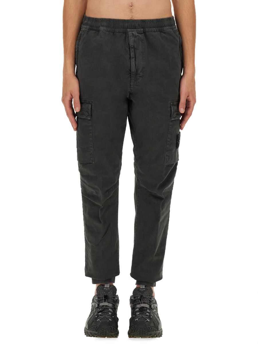 STONE ISLAND PANTALONE IN COTONE