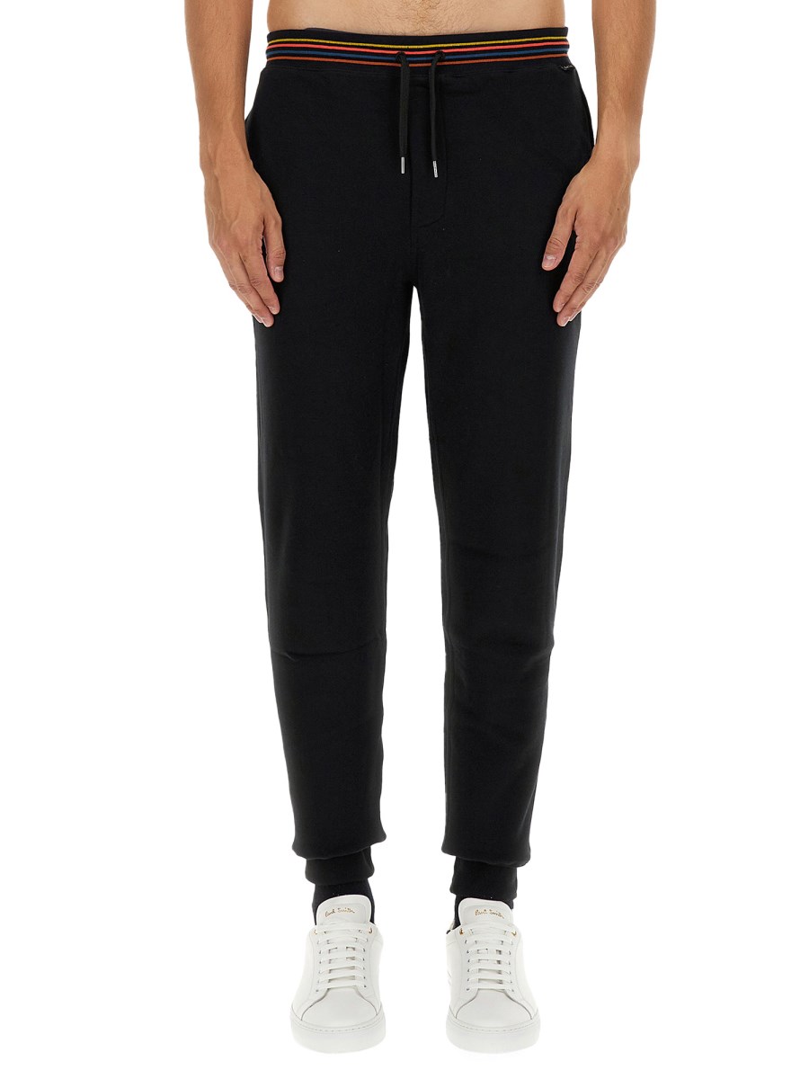 PAUL SMITH PANTALONE JOGGING IN COTONE