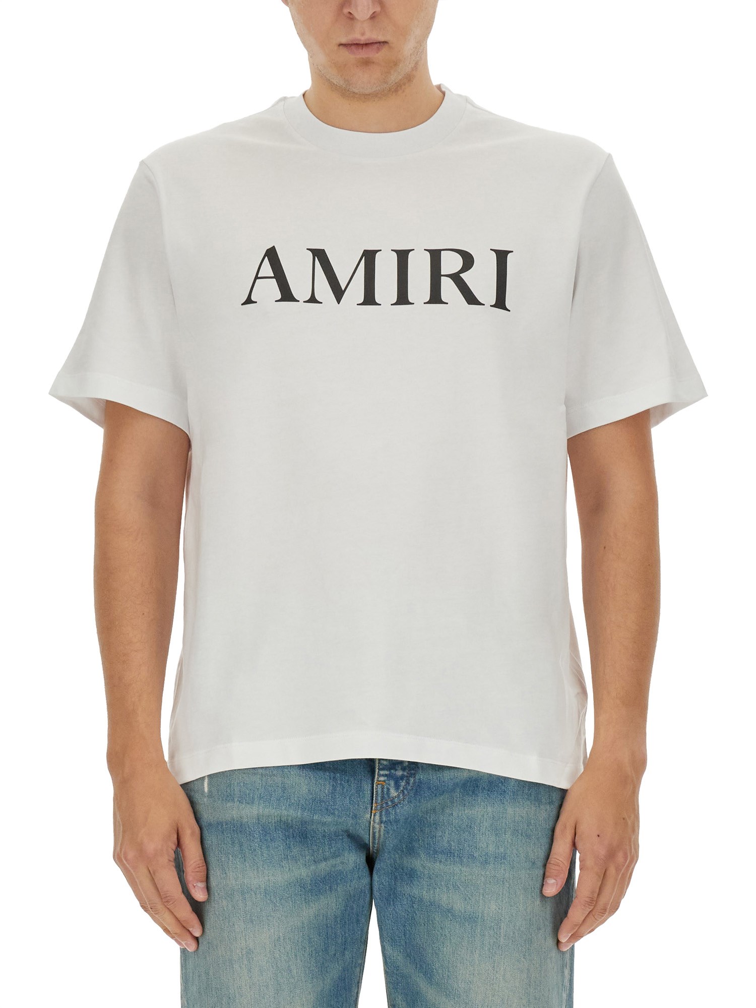 Shop Amiri T-shirt With Logo In White