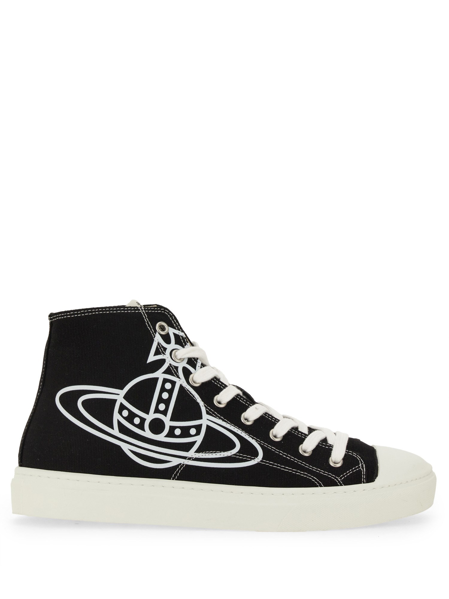 Shop Vivienne Westwood Plimsoll High Top In Black