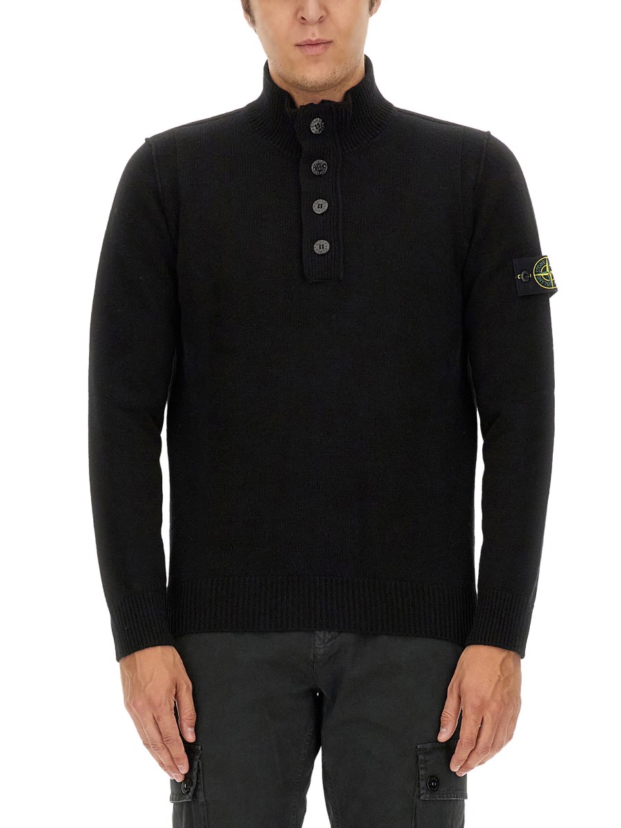 STONE ISLAND MAGLIA CON BOTTONI