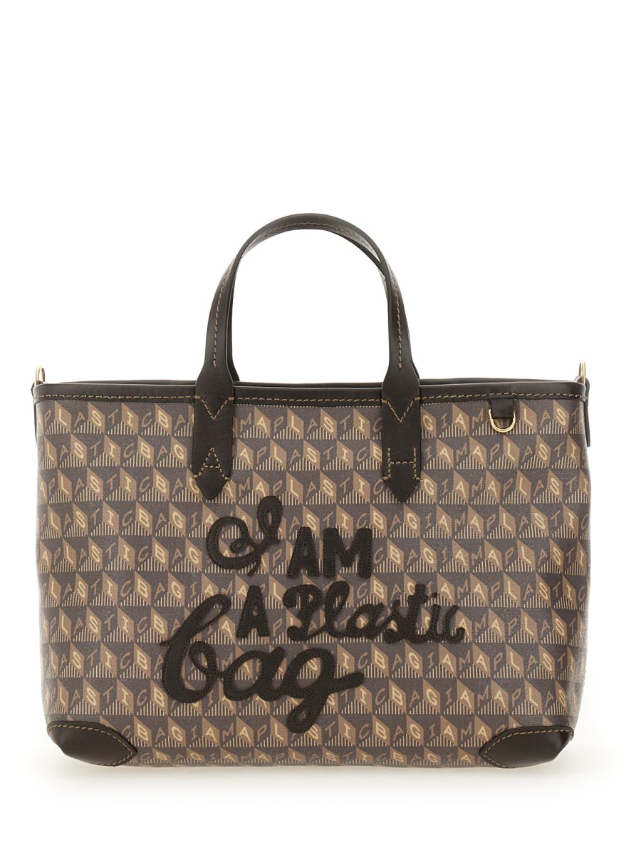 ANYA HINDMARCH BORSA TOTE I AM A PLASTIC BAG XS