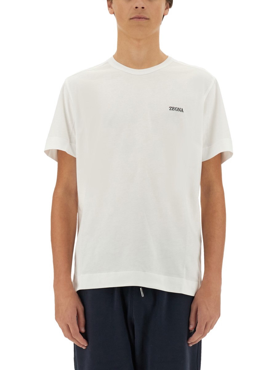 ZEGNA T-SHIRT CON LOGO