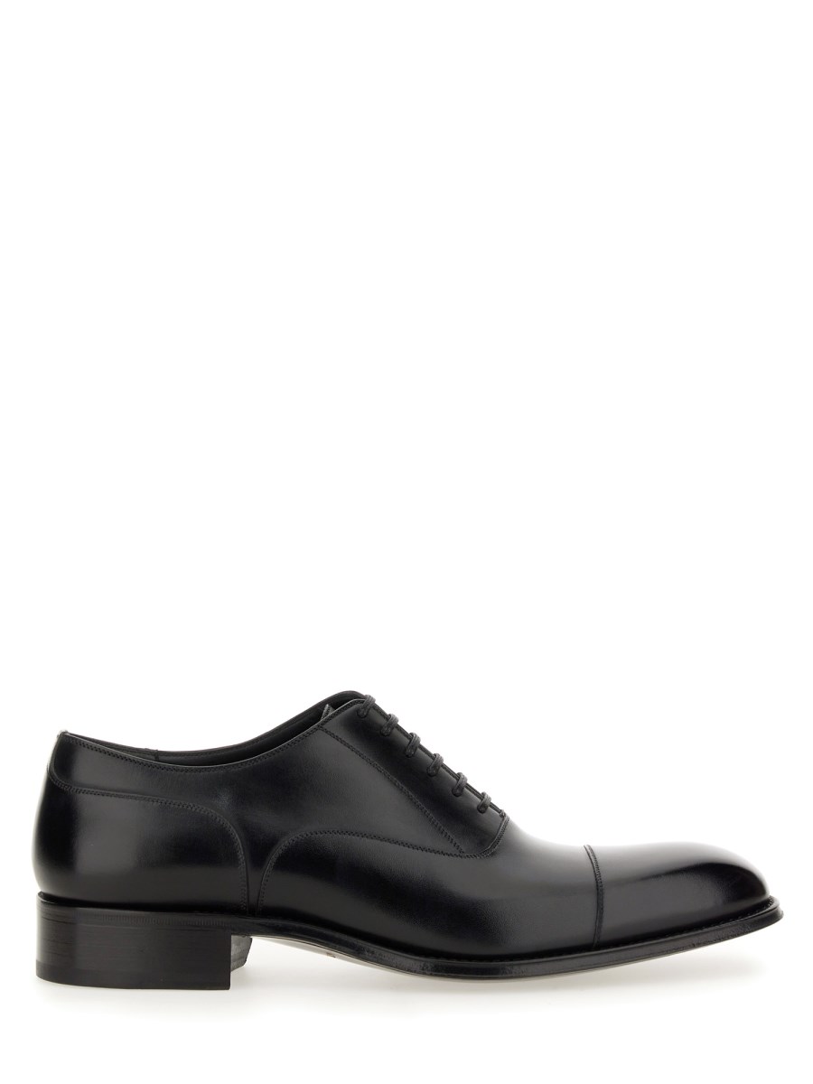 TOM FORD STRINGATA DERBY CLAYDON IN PELLE