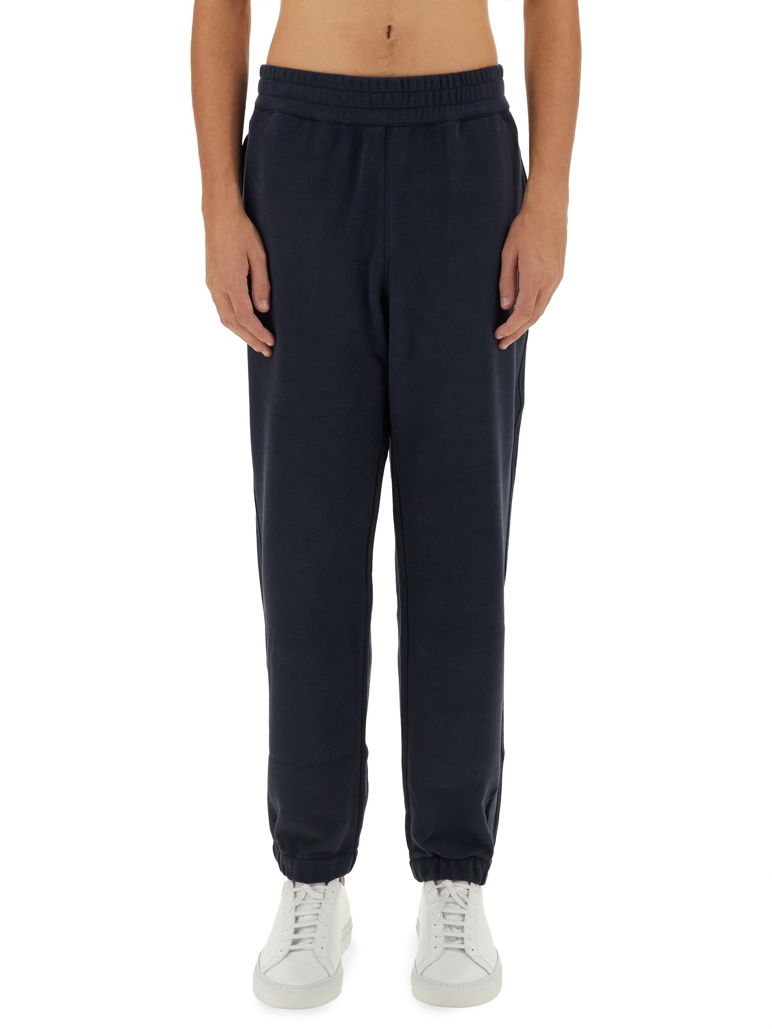 Zegna Jogging Pants With Subtle Logo Detail In Black