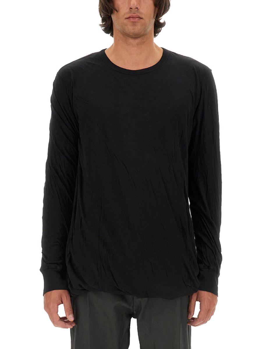 RICK OWENS T-SHIRT IN COTONE