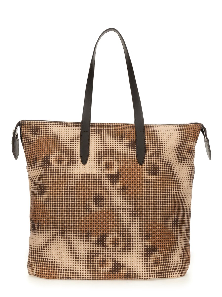 BORSA TOTE IN DENIM DI COTONE STAMPATO