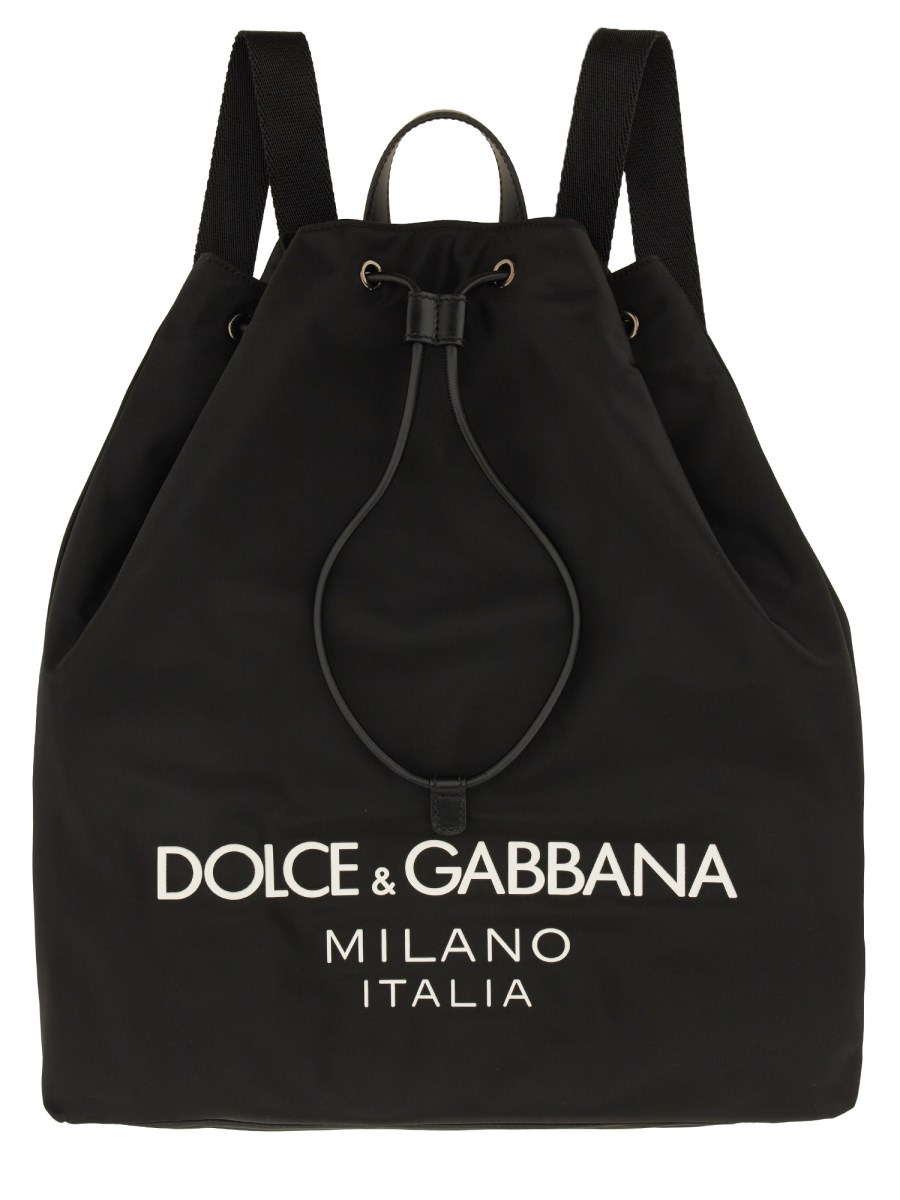 DOLCE & GABBANA ZAINO IN NYLON