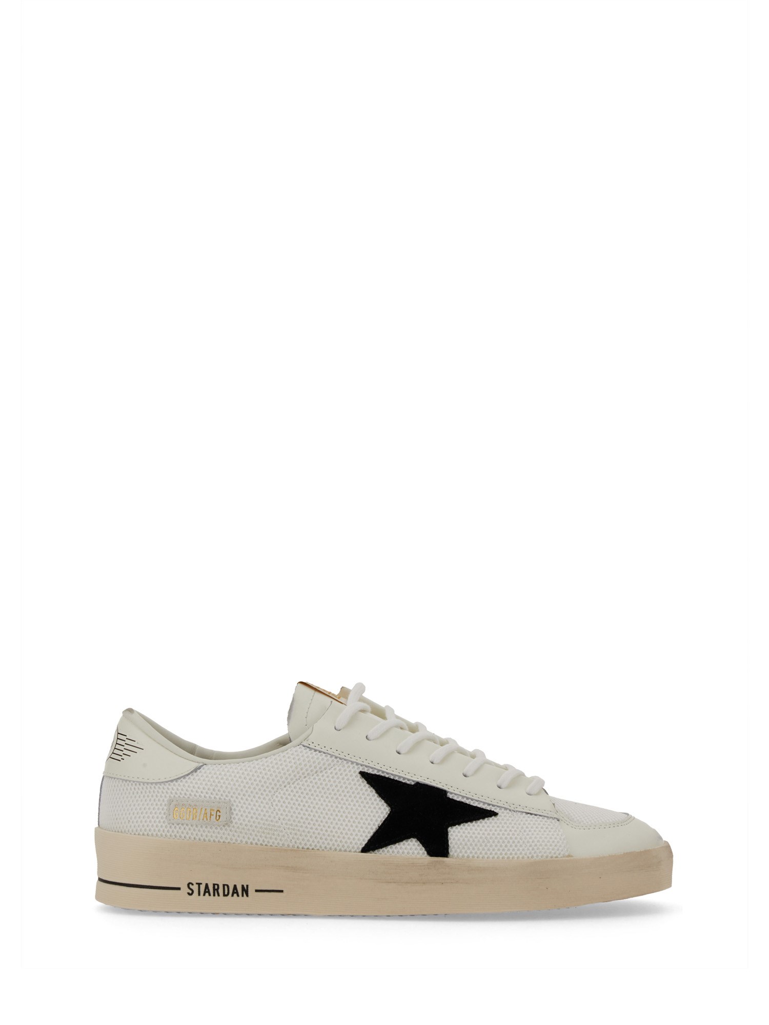 Shop Golden Goose "stardan" Sneaker In White