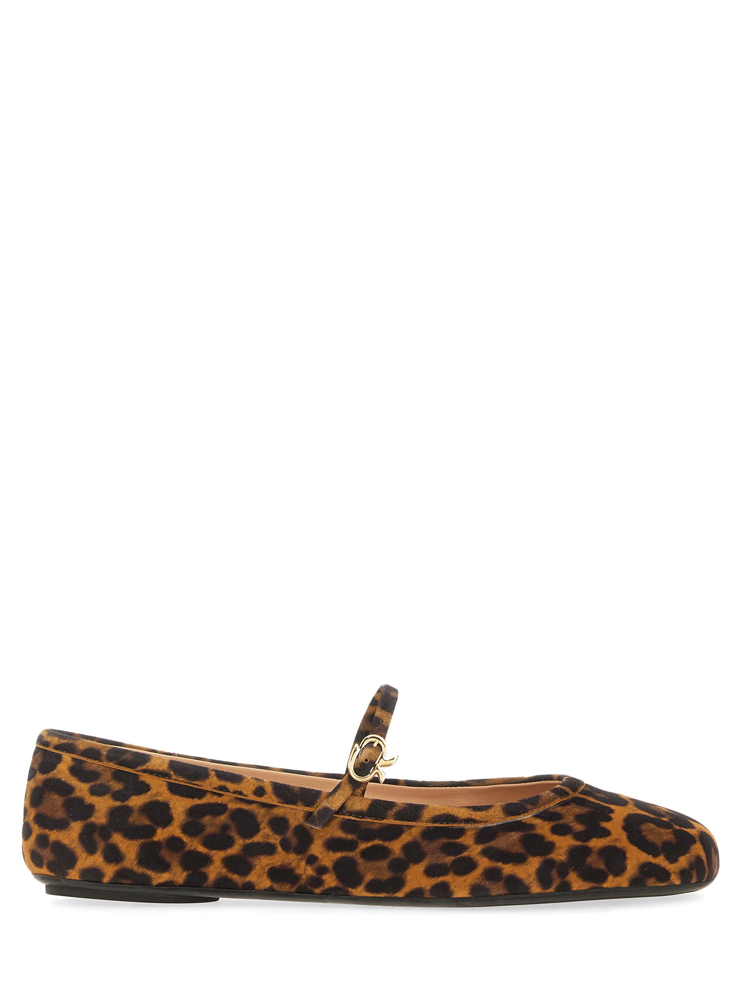 Shop Gianvito Rossi Dancer "carla" In Animalier