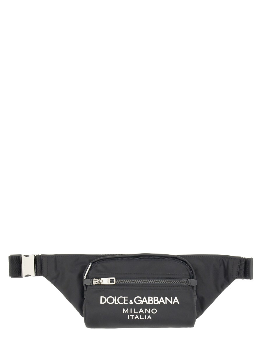 DOLCE & GABBANA MARSUPIO SMALL IN TESSUTO