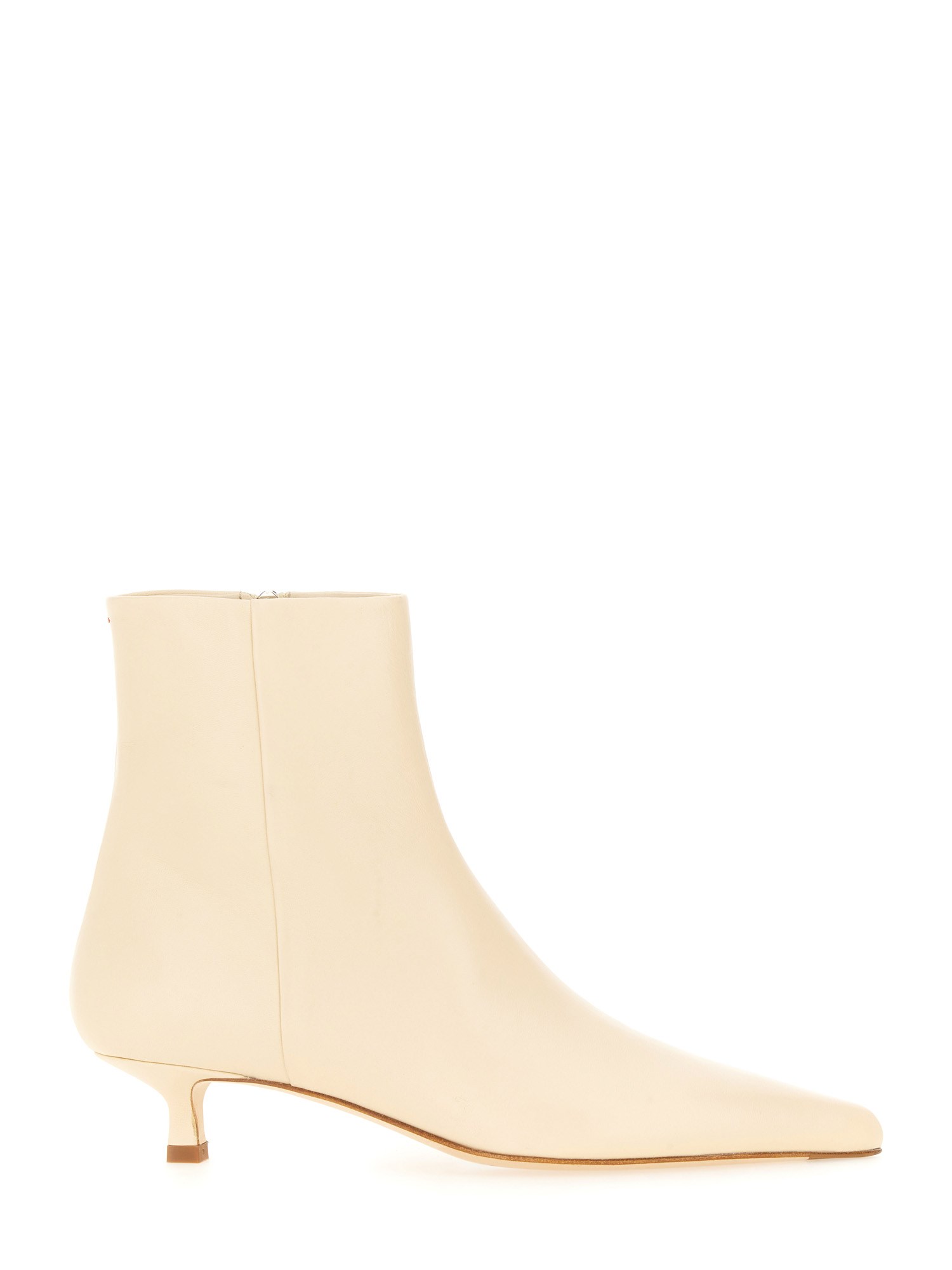 Shop Aeyde Sofie Boot In Ivory