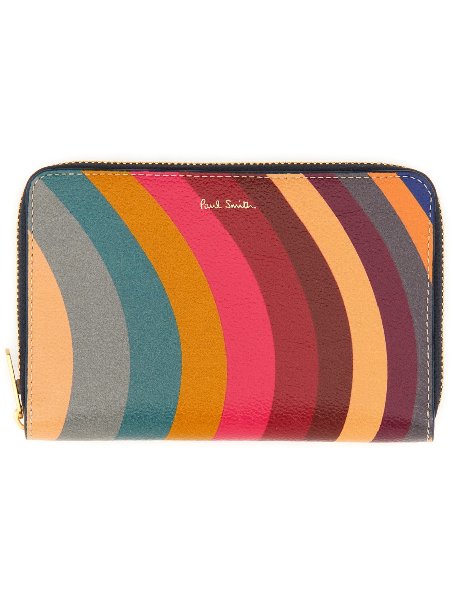 PAUL SMITH PORTAFOGLIO "SWIRL" IN PELLE