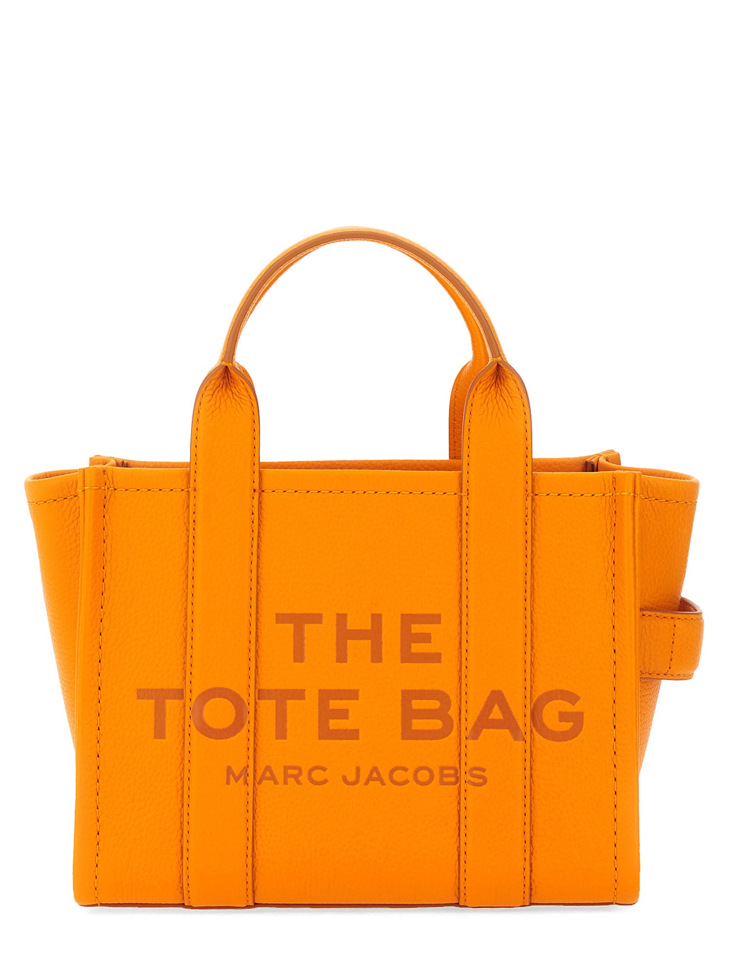 Shop Marc Jacobs The Tote Small Bag In Orange