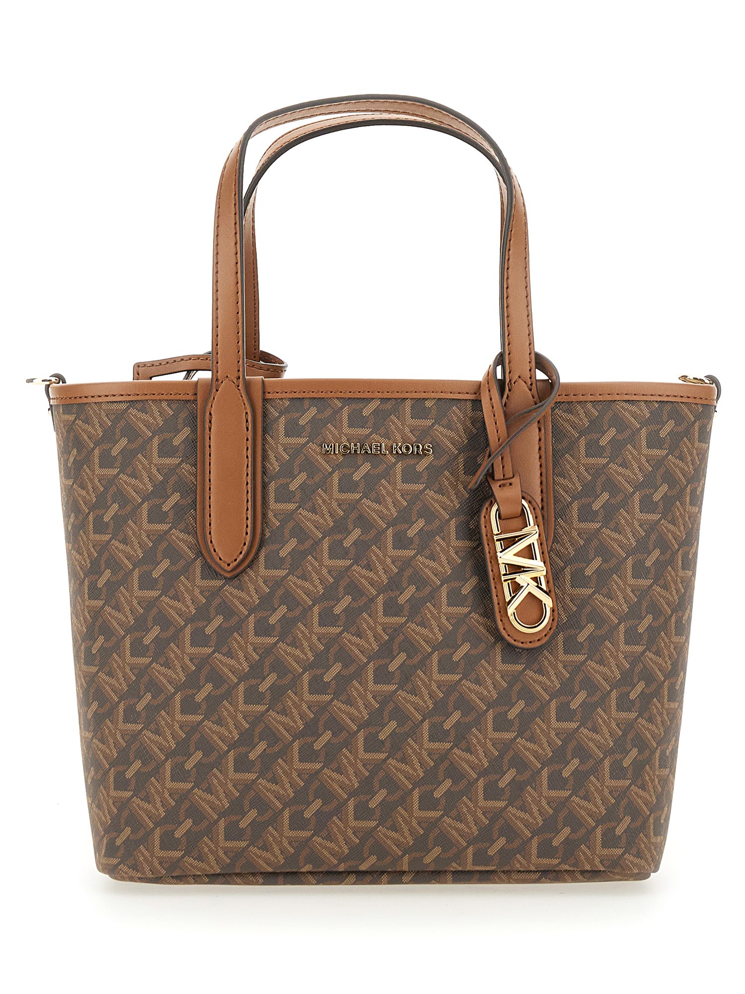 Shop Michael Michael Kors "eliza" Tote Bag In Brown