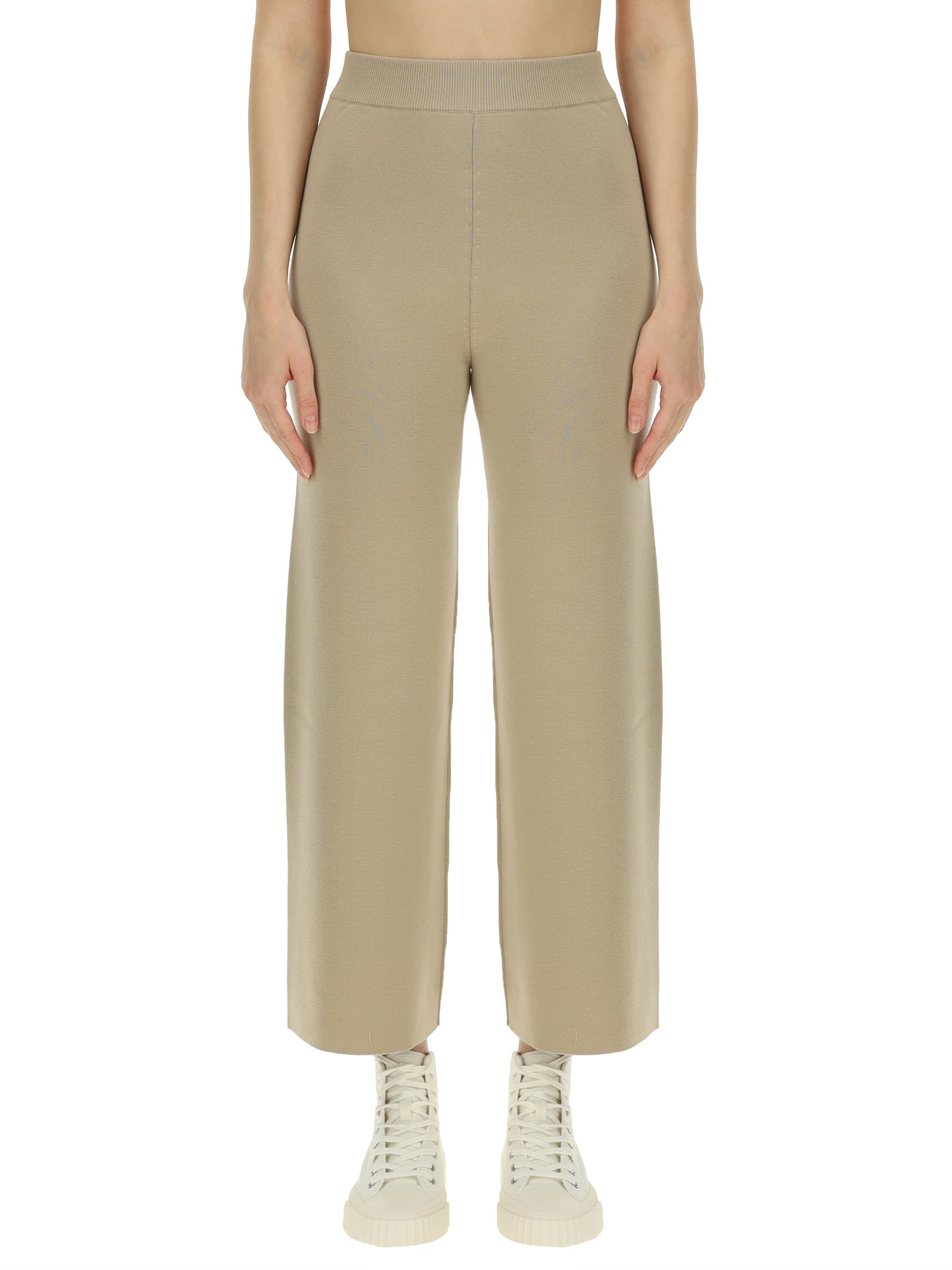 Kenzo Pants With Logo In Beige