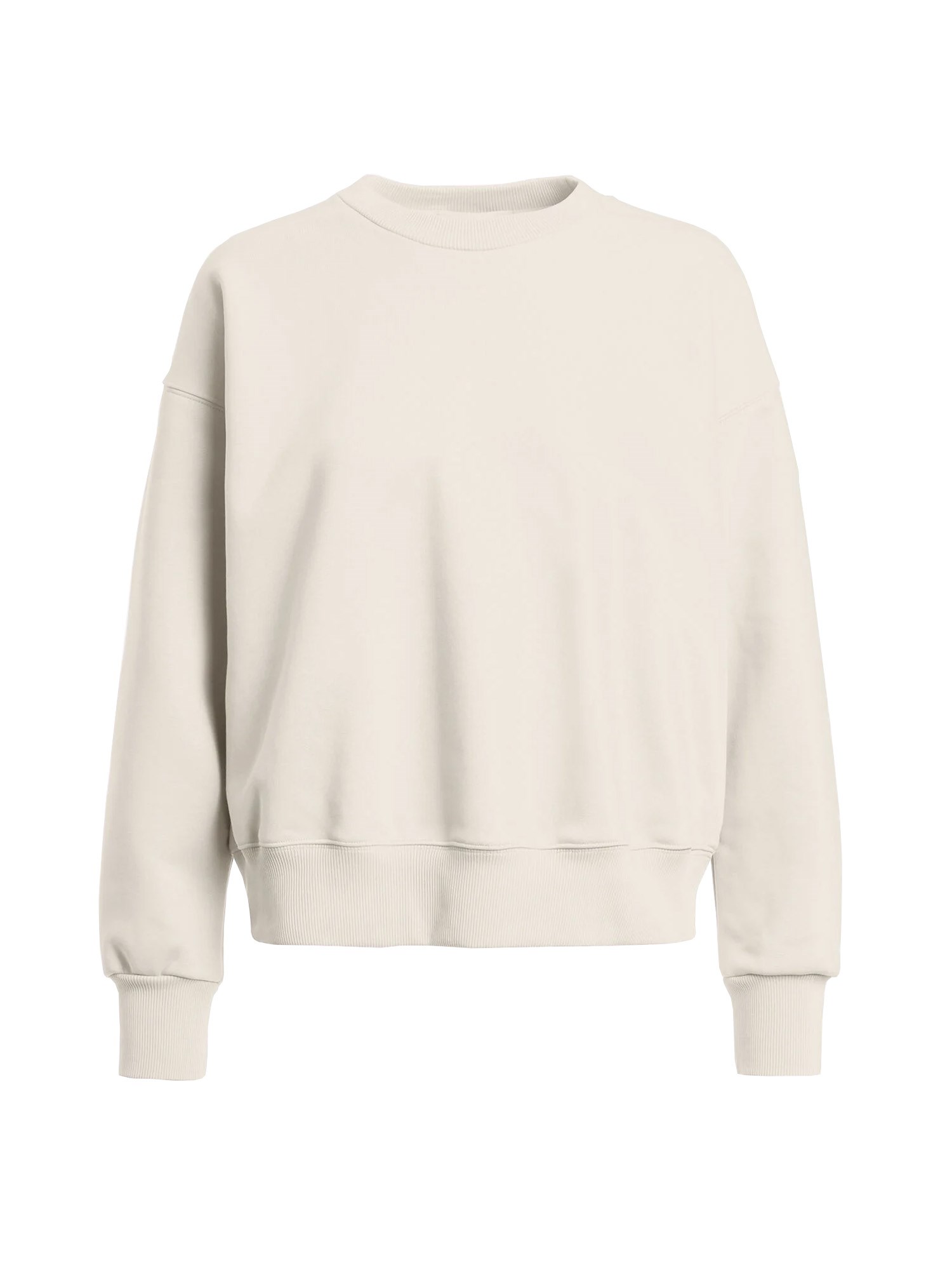 Parajumpers Clean Knit Drop Shoulder Sweater In Ivory