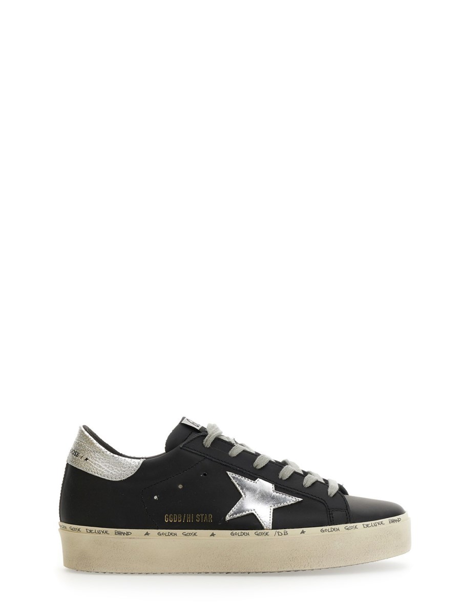 GOLDEN GOOSE SNEAKER HI STAR IN PELLE