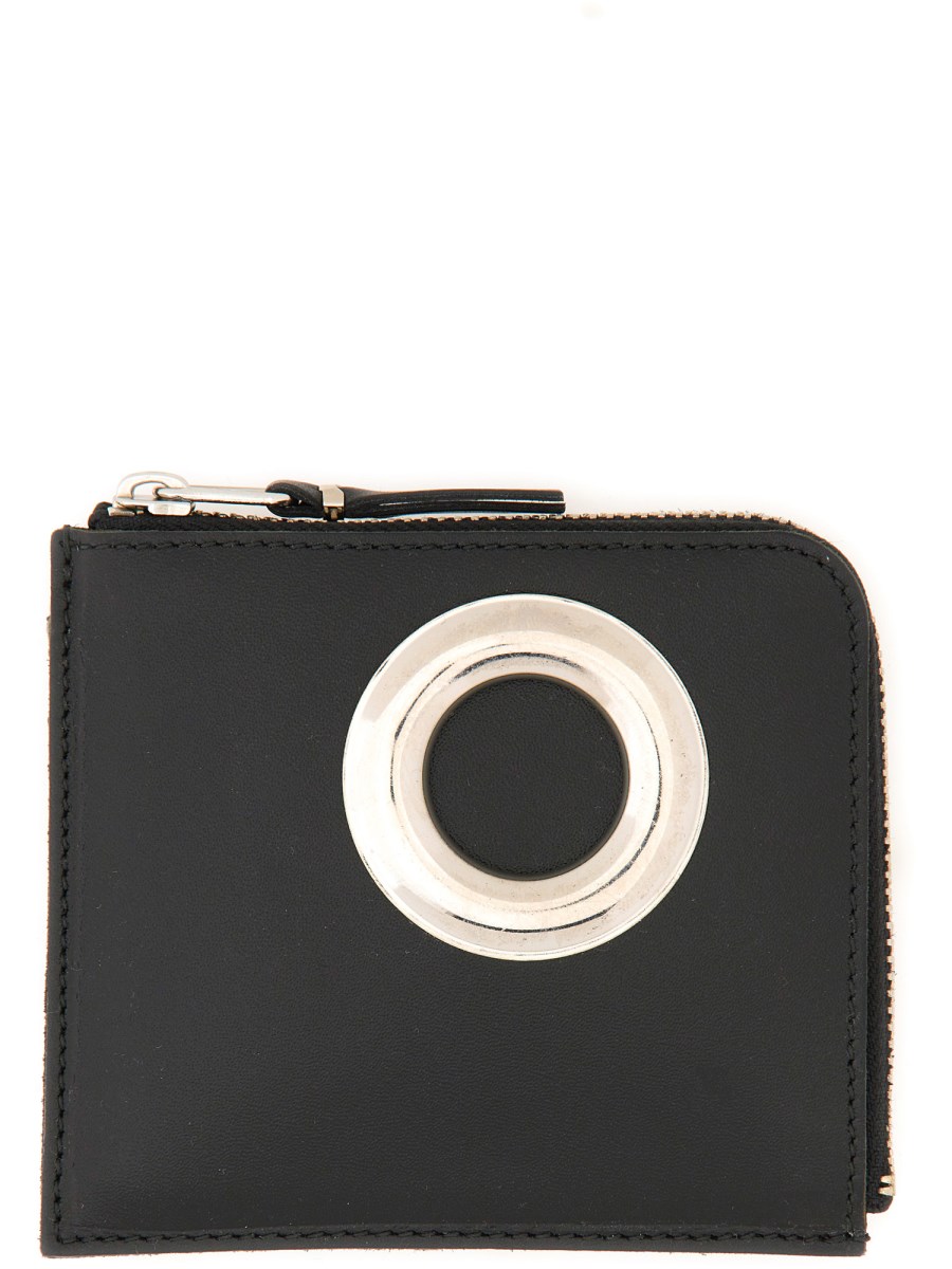 国産品 COMME DES WALLET LINE EYELET SILVER - WALLET GARCONS Accessory