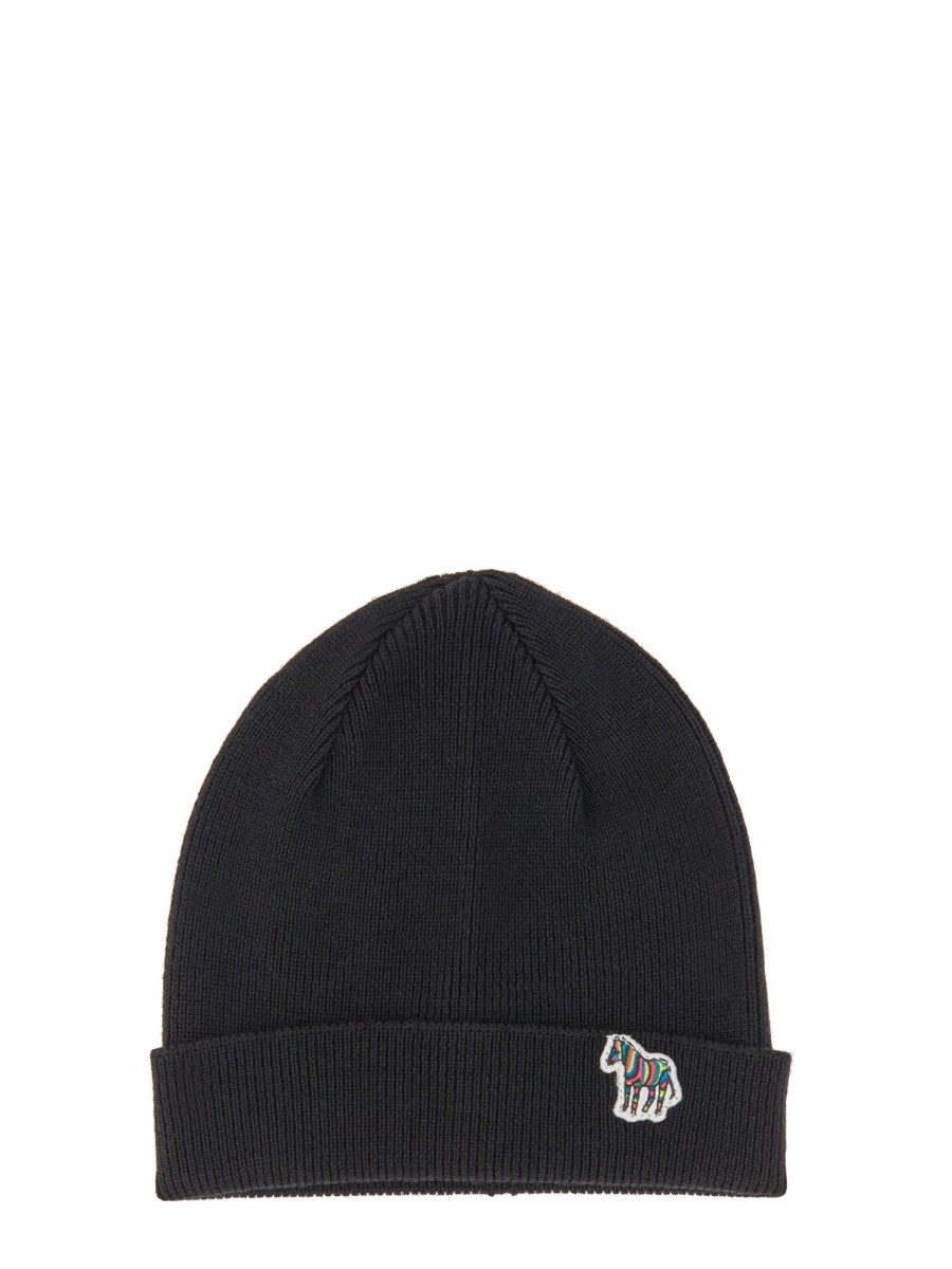 PS BY PAUL SMITH CAPPELLO BEANIE "ZEBRA"