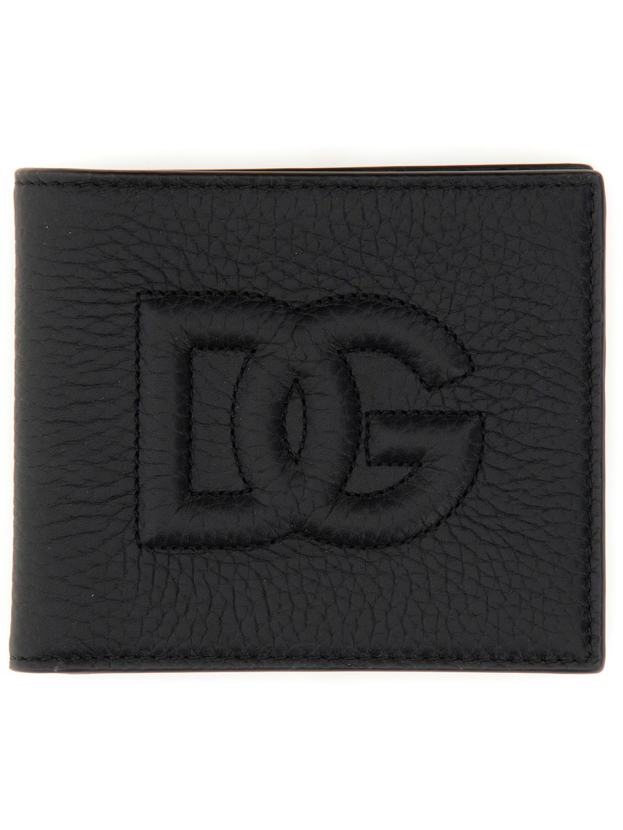 DOLCE & GABBANA PORTAFOGLIO BIFOLD DG LOGO