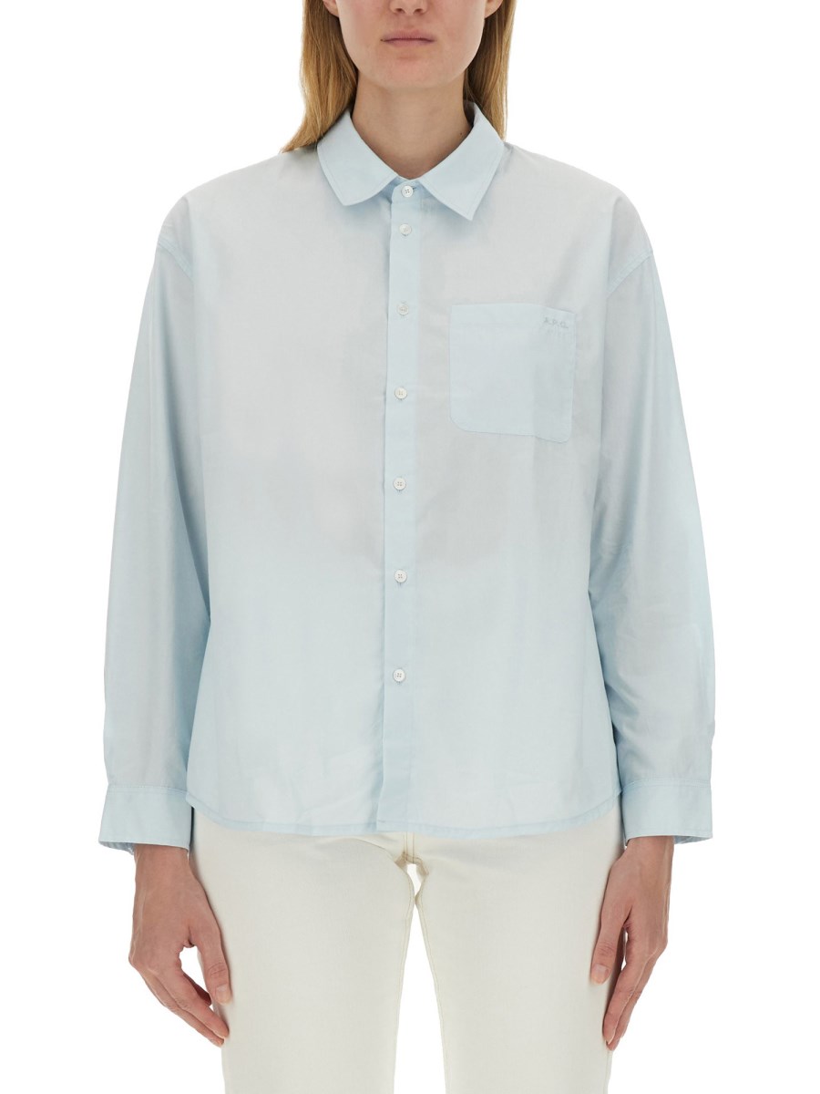 A.P.C. CAMICIA IN COTONE