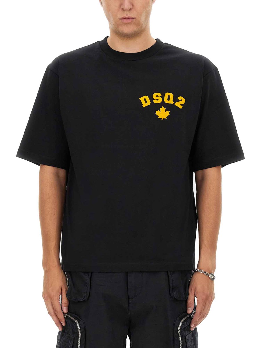 DSQUARED T-SHIRT CON LOGO