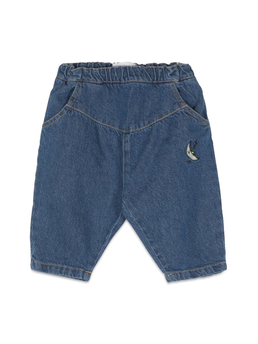 baby beneath the moon denim baggy pants