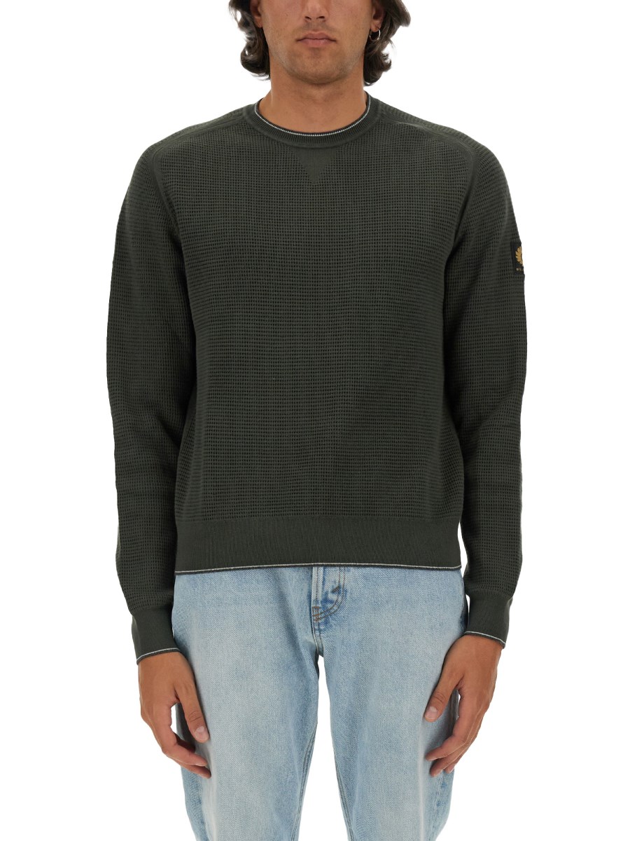 BELSTAFF MAGLIA COLE IN COTONE