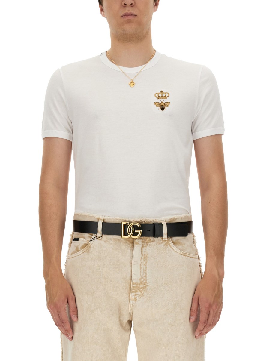 DOLCE & GABBANA T-SHIRT IN COTONE