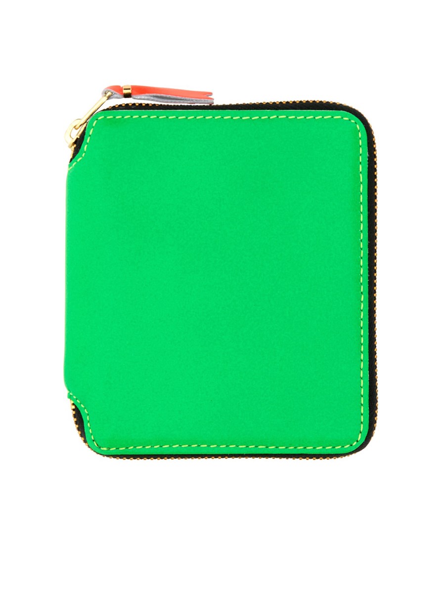 COMME DES GARCONS WALLET SUPER FLUO LEATHER WALLET Eleonora Bonucci