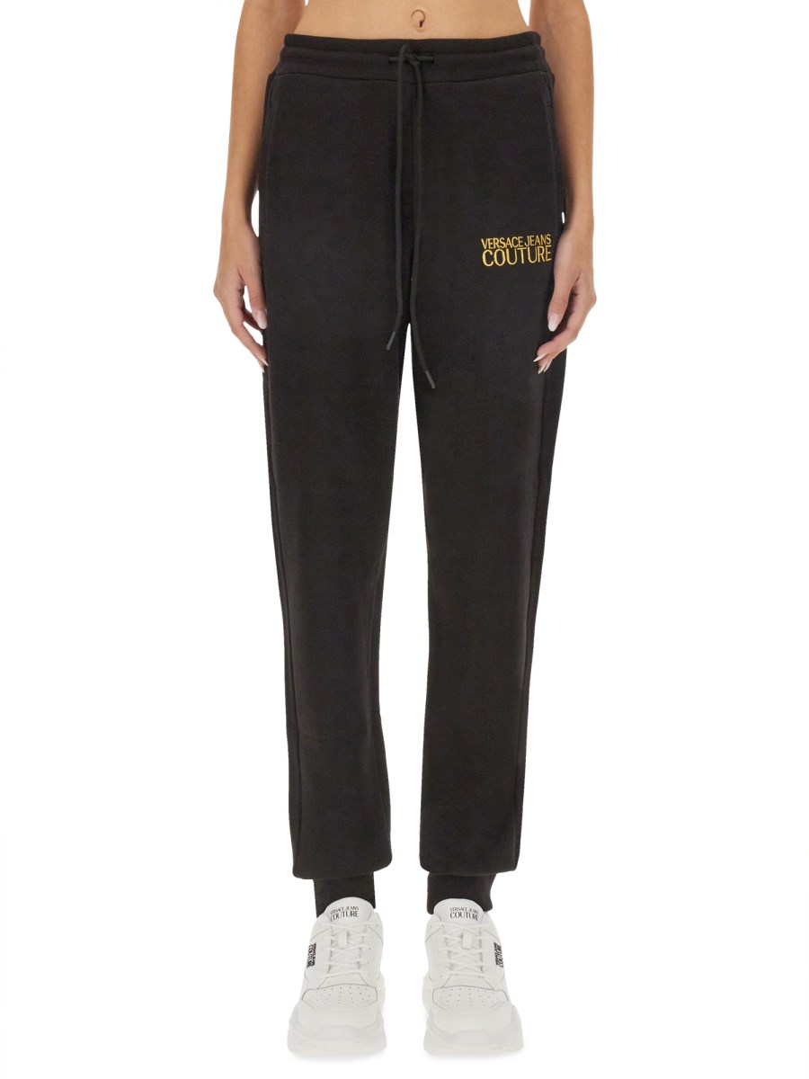 VERSACE JEANS COUTURE PANTALONE JOGGING CON LOGO