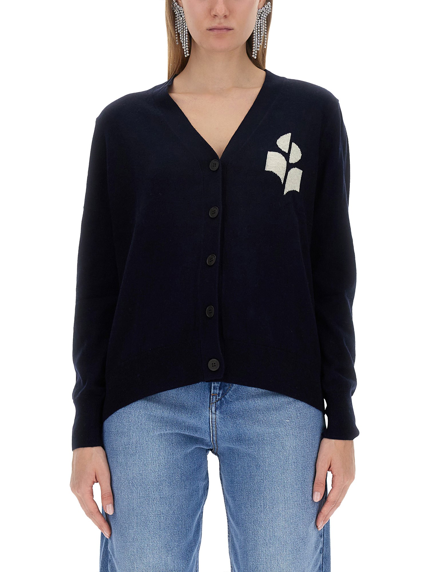 Shop Marant Etoile "karin" Shirt In Blue