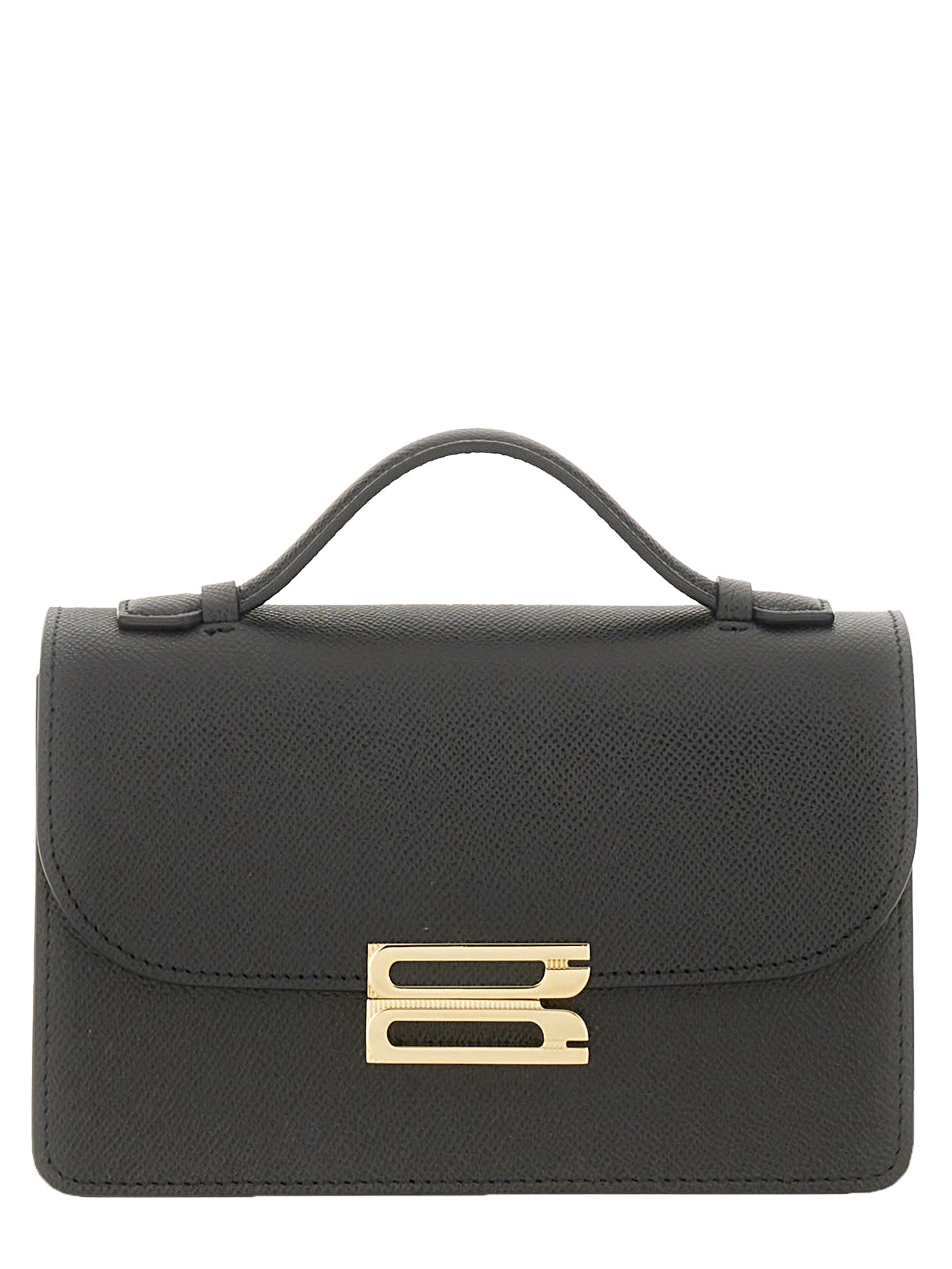 Shop Victoria Beckham Mini Dorian Bag In Black