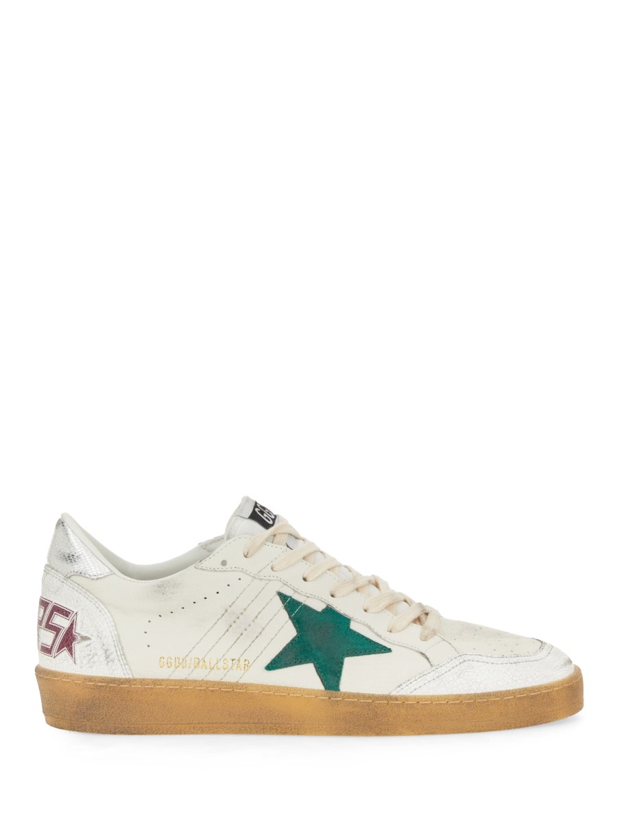 GOLDEN GOOSE SNEAKER BALL STAR IN PELLE