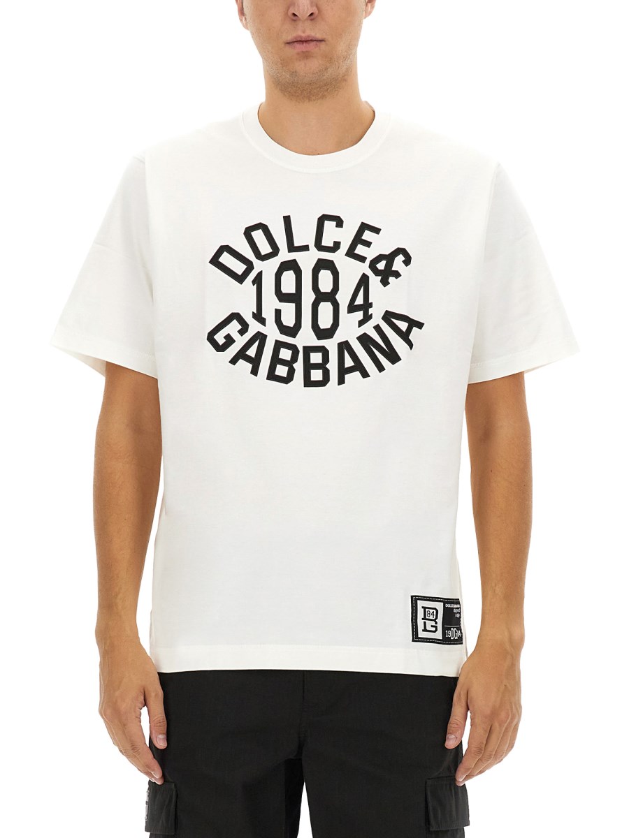 DOLCE & GABBANA T-SHIRT CON LOGO