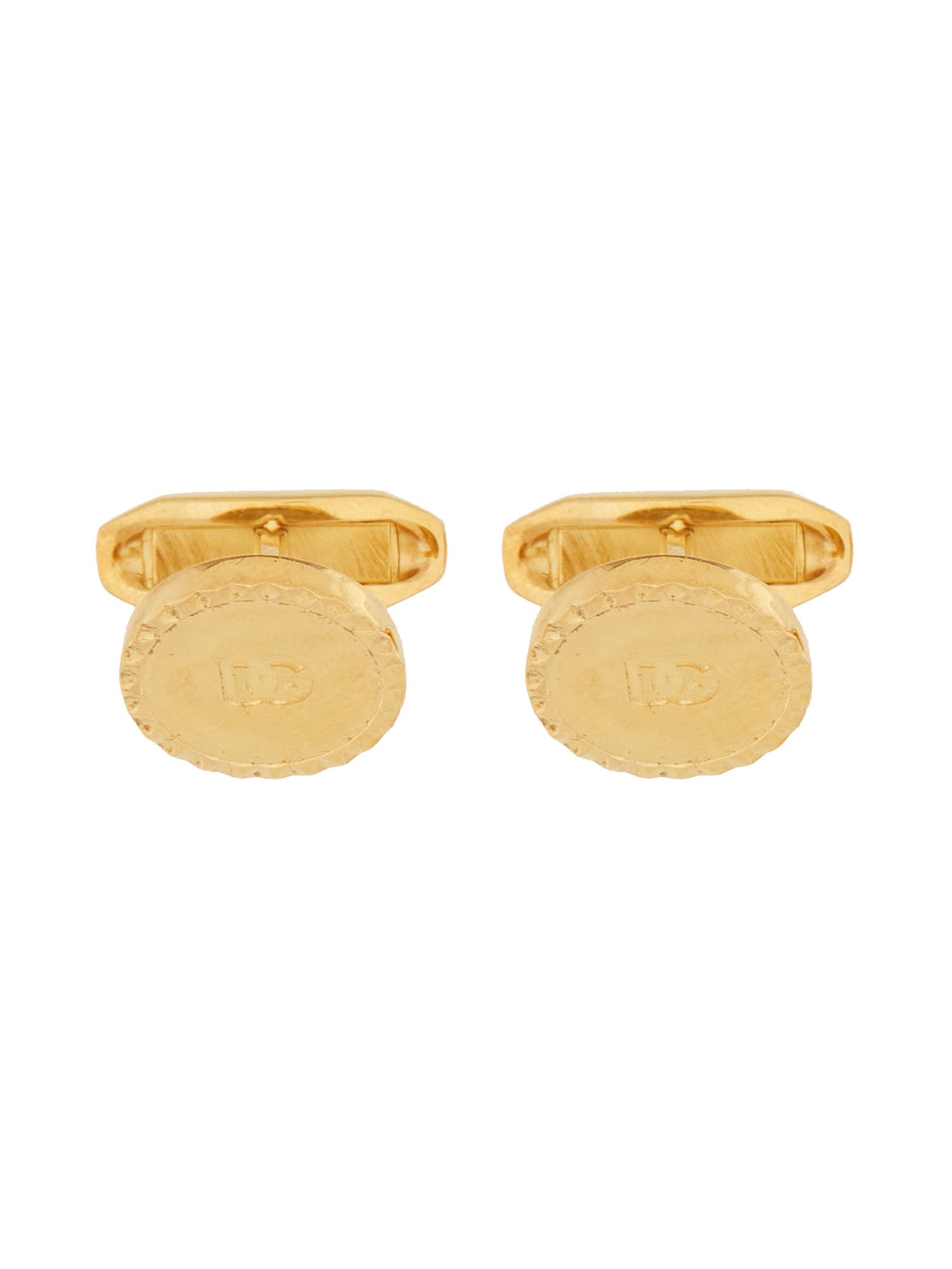 dolce & gabbana cufflinks with logo