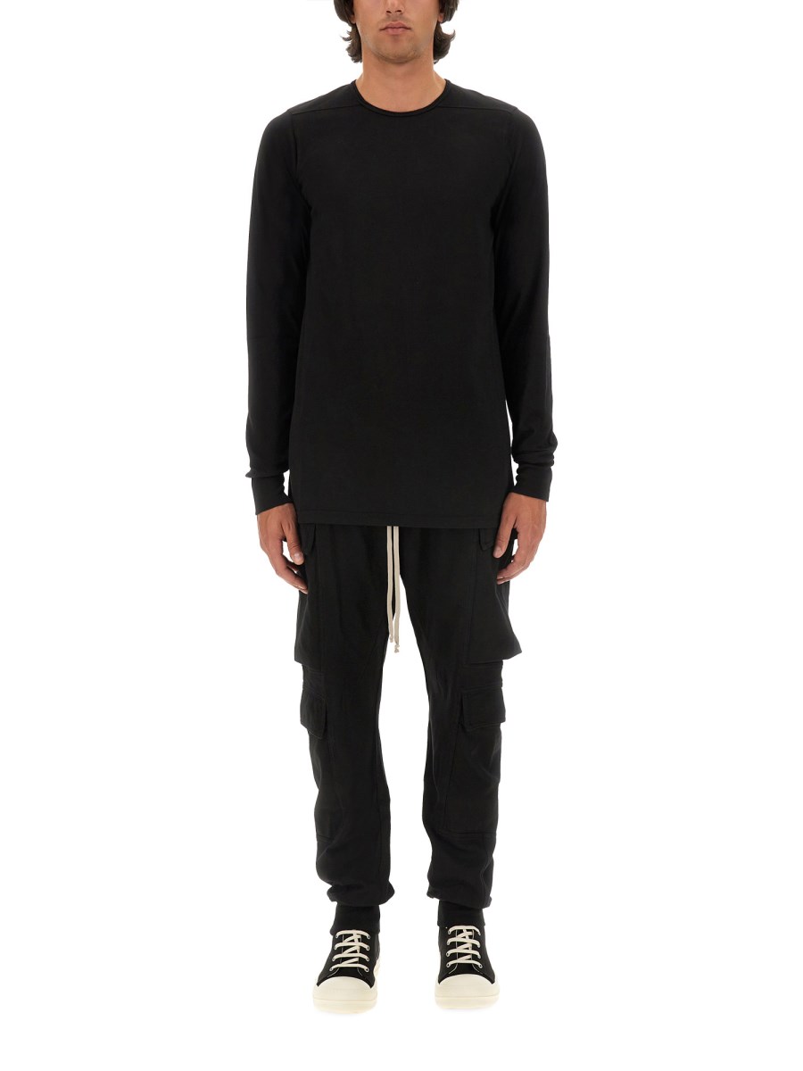 RICK OWENS DRKSHDW T-SHIRT IN COTONE