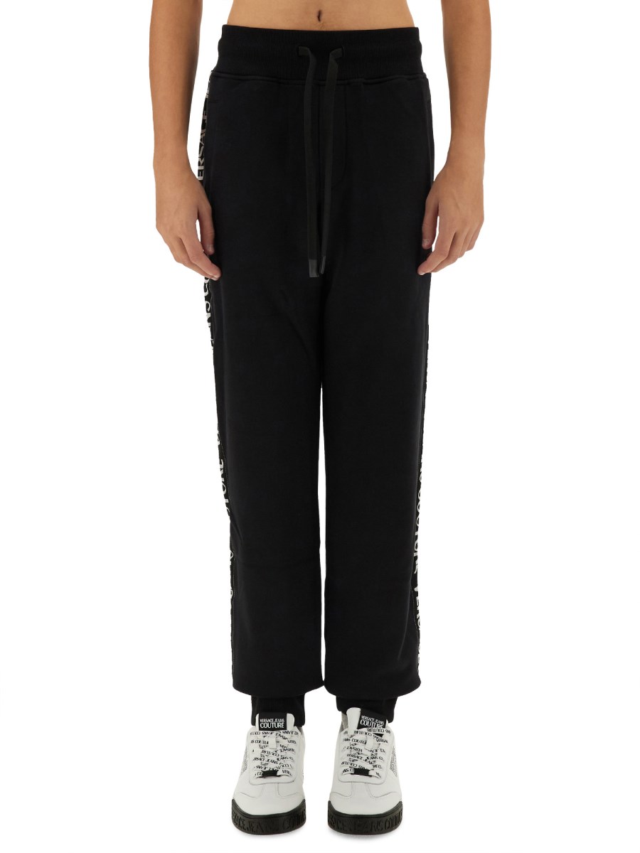 VERSACE JEANS COUTURE PANTALONE JOGGING CON LOGO